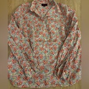 J Crew liberty of London floral button down